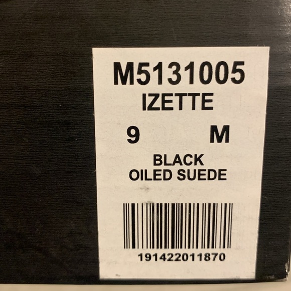 NIB Rebecca Minkoff Izette Booties in Black Oiled Suede Size 9 - Picture 14 of 15